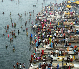 LET US VISIT THE HOLY RIVERS IN ORDER TO WASH AWAY OUR SINS